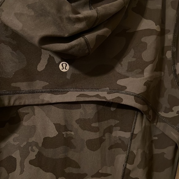 Lululemon Hooded Define Jacket Incognito Camo Gator Green ICMI LW4BCJS - Picture 4 of 7